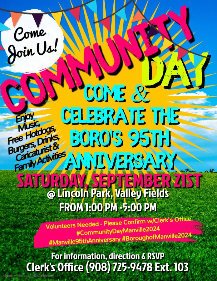 Community Day Flyer - 2024