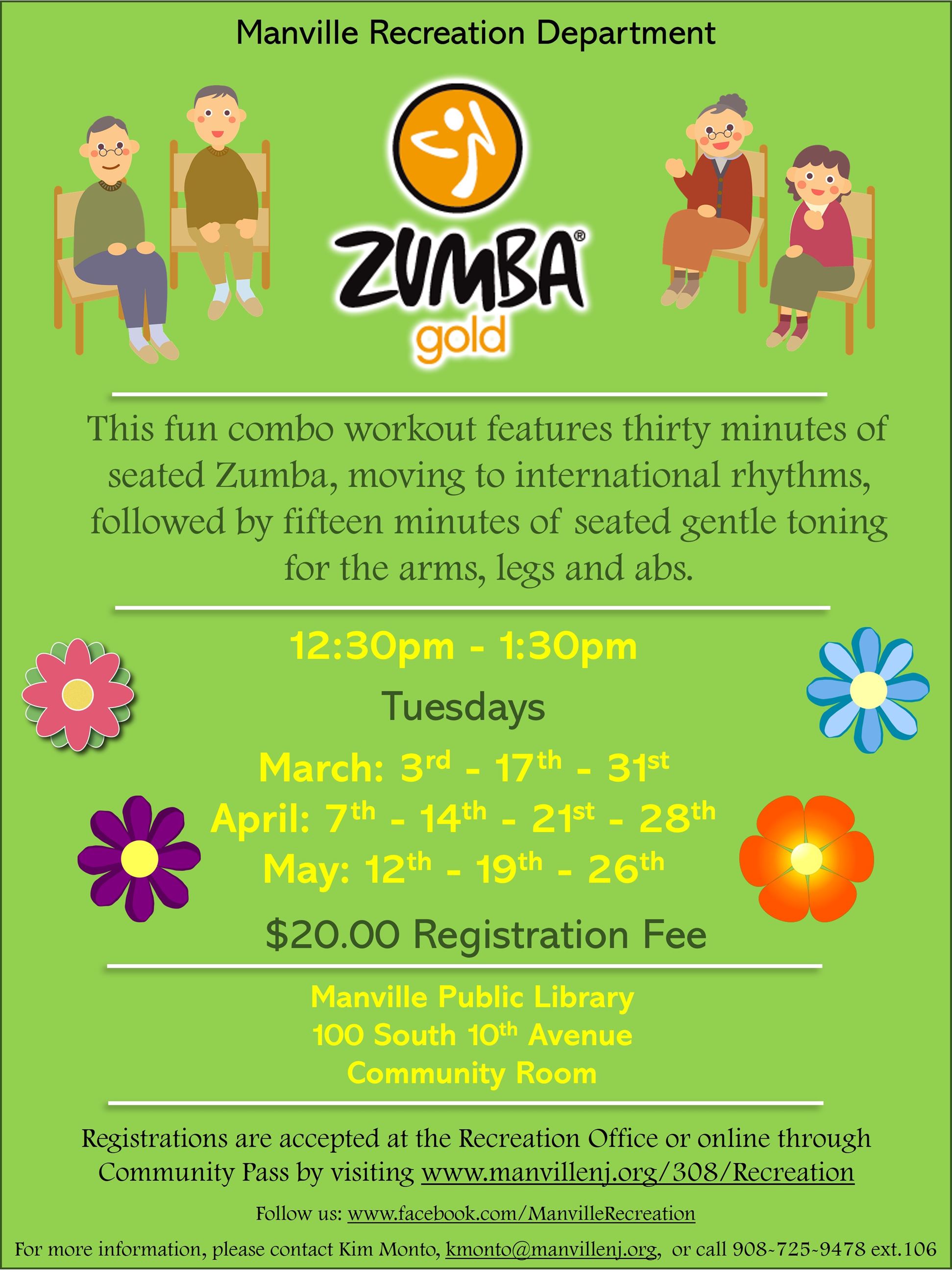 Zumba Gold - 2026 Spring Session