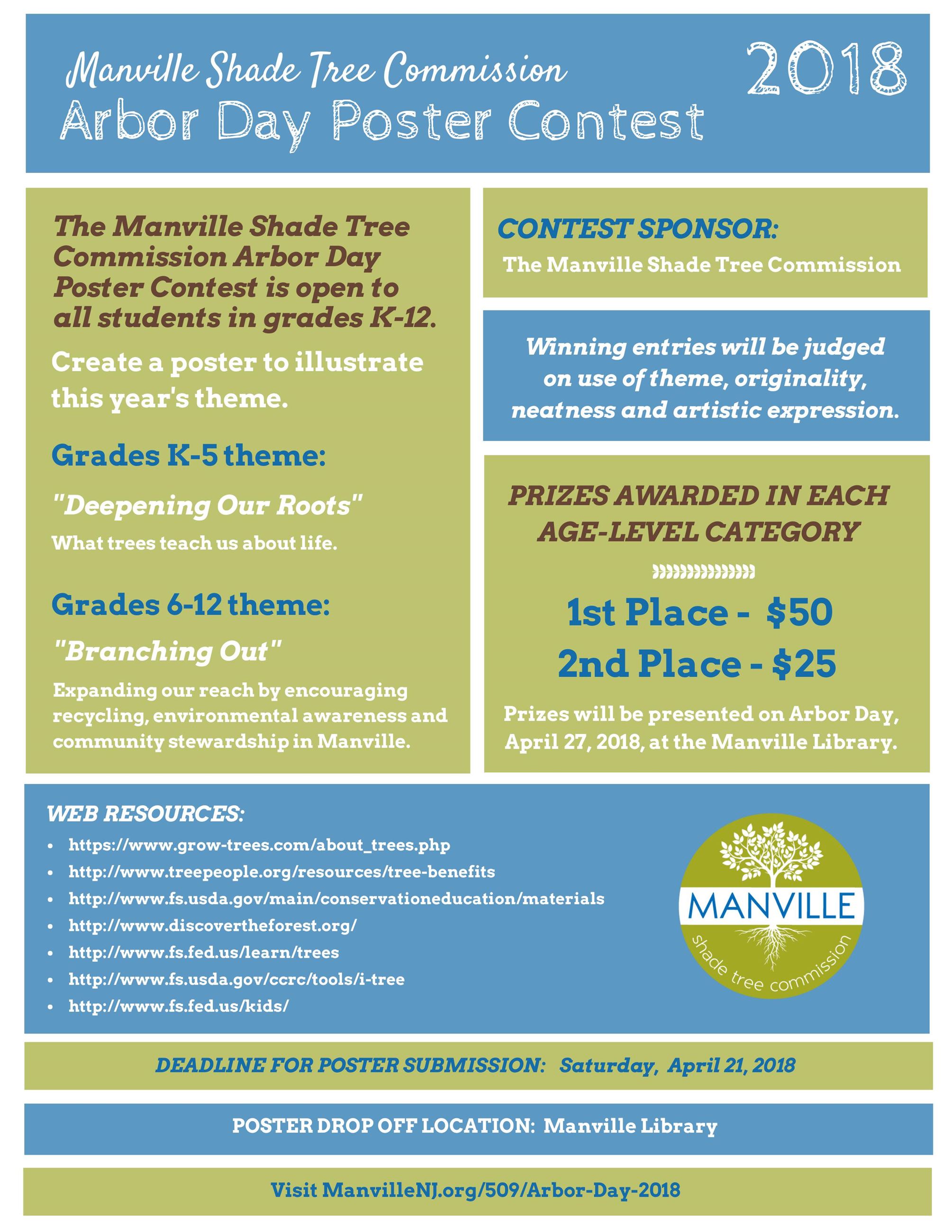 Arbor Day Poster Contest - front