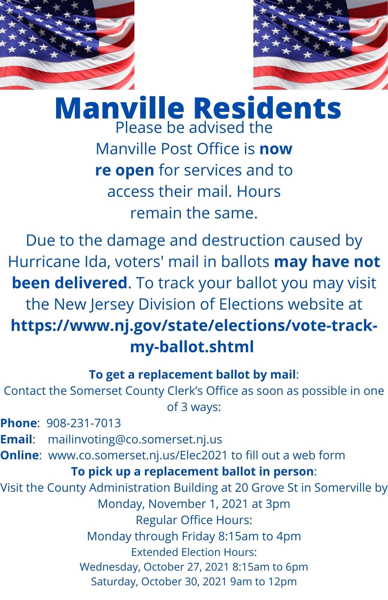 Manville Residents